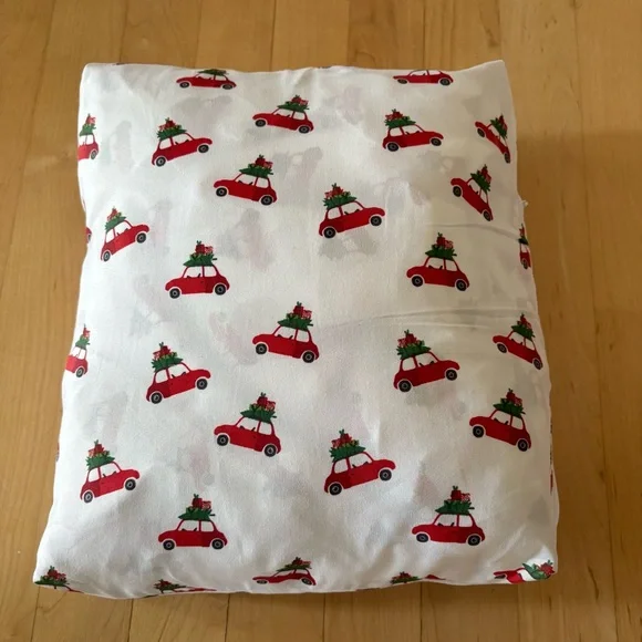Festive Red Car Holiday full sheet set