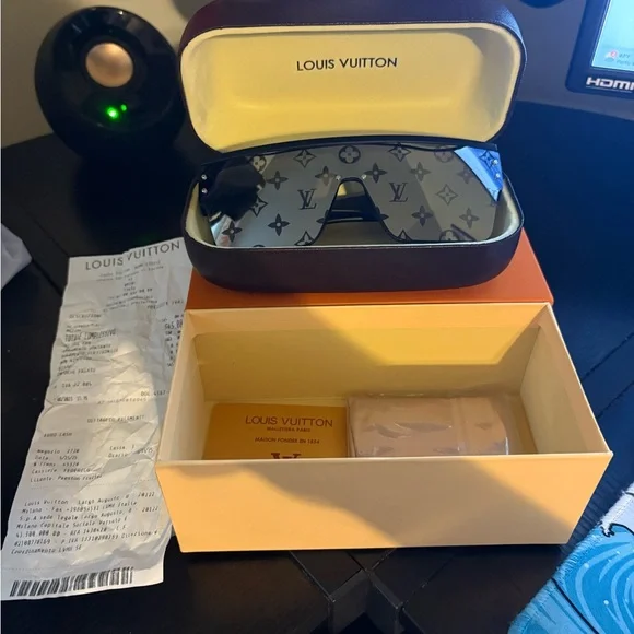 Louis Vuitton Black VR Case Sleek Design