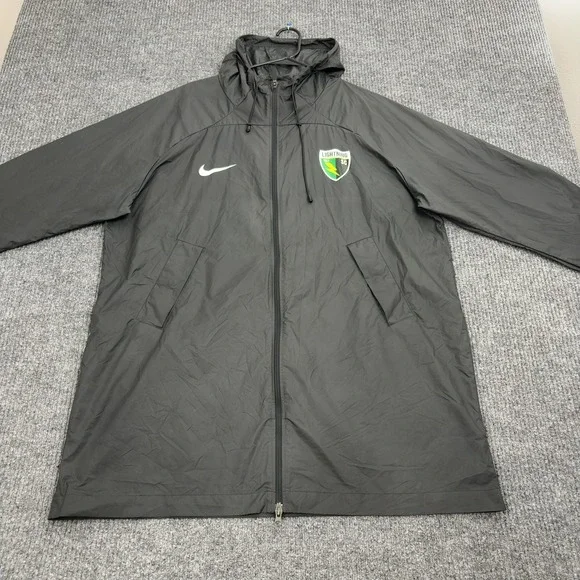 Lightning SC Nike Jacket Mens XL Black Polyester Storm-Fit Full Zip Hooded Sport