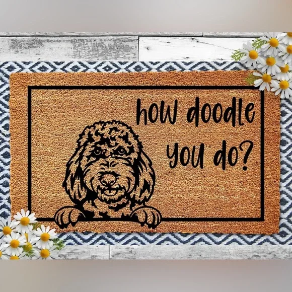 Doodle Dog Doormat