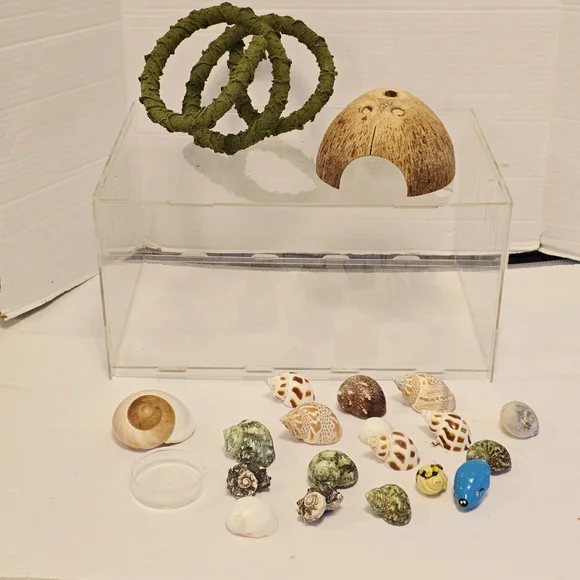 Reptile Acrylic Terrarium Enclosure, 16