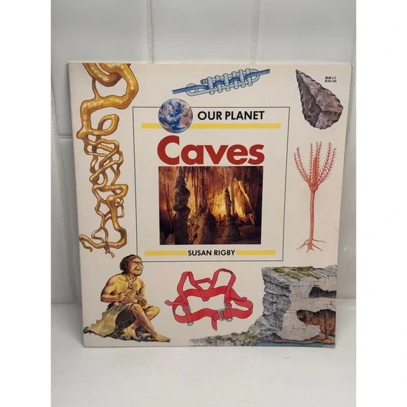 Our Planet Caves Book‎ Susan Rigby 1994 Geology Science Homeschool