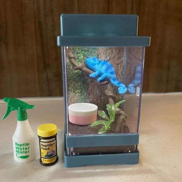 American Girl Truly Me Chameleon Terrarium Set...