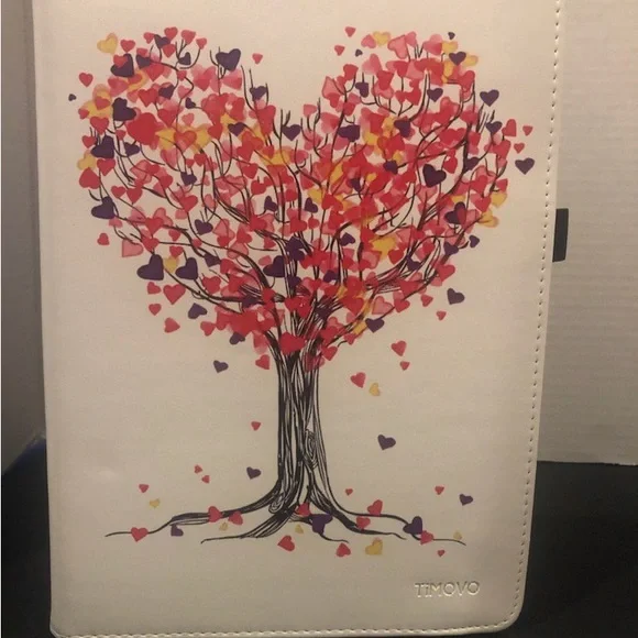 IPad case cover tree of hearts