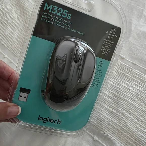 Logitech M325s Wireless Mouse - Silver