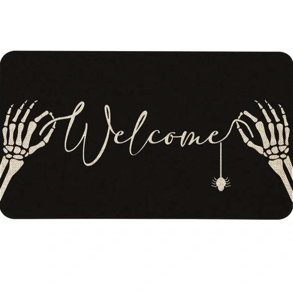 Skeleton Welcome Mat