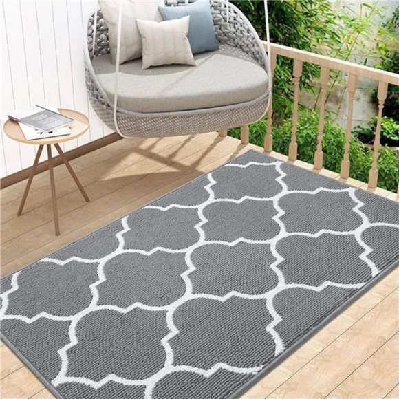 Indoor Door Mat, 40x32, Non-Slip Absorbent Resist Dirt Entrance Mat, Washable