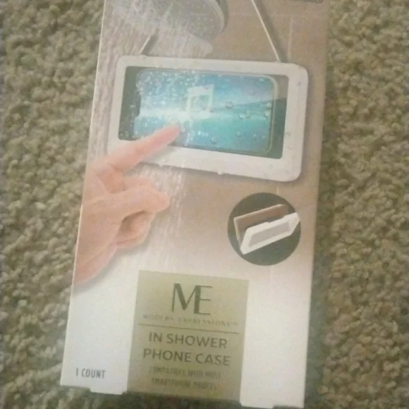 in shower phone case