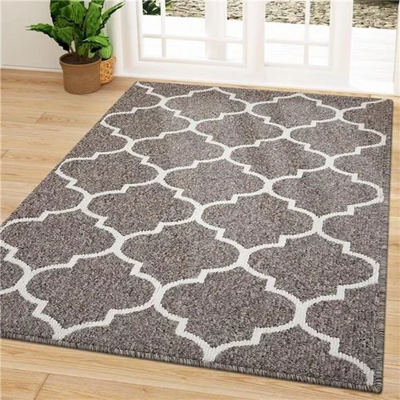 Indoor Door Mat, 59x35, Non-Slip Absorbent Resist Dirt Entrance Mat, Washable