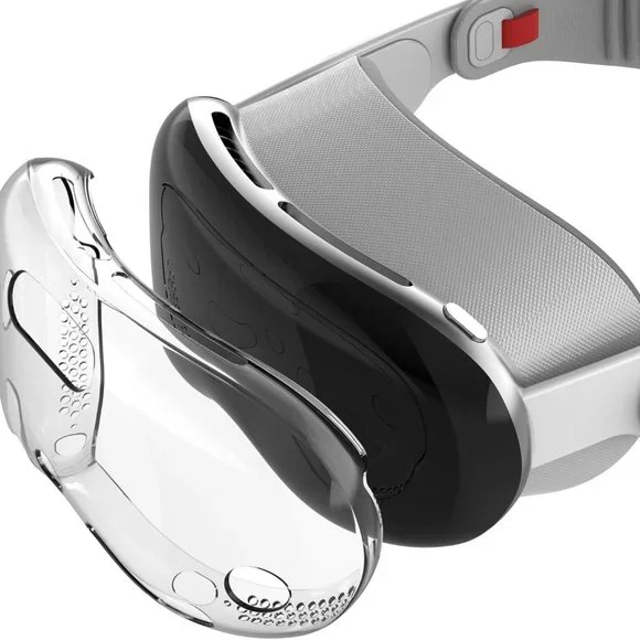 Anti-Scratch Shockproof Clear TPU Apple Vision Pro Headset Lens Protector