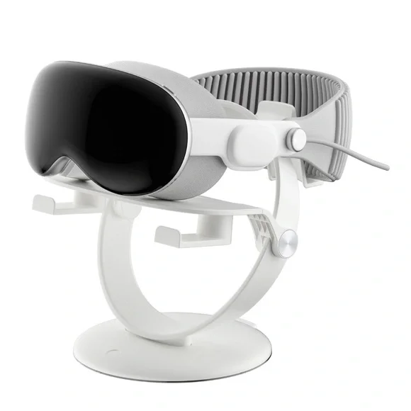 New| For Apple Vision Pro VR Helmet Holder Display Stand White Protector M2