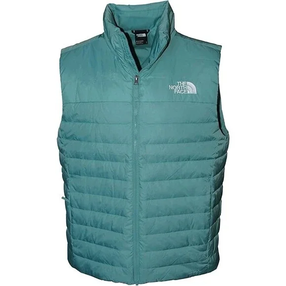 The North Face Flare 2 Vest Men's Medium Blue Quilted 550-Down Full Zip SGN1528
