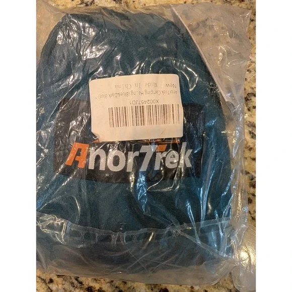 AnorTrek Camping Hammock Double & Single Lightweight Portable Blue Dark Blue