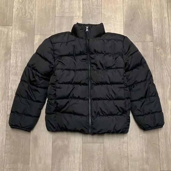 Kids‎ The Children’s Place Puffer Black Full Zip Jacket