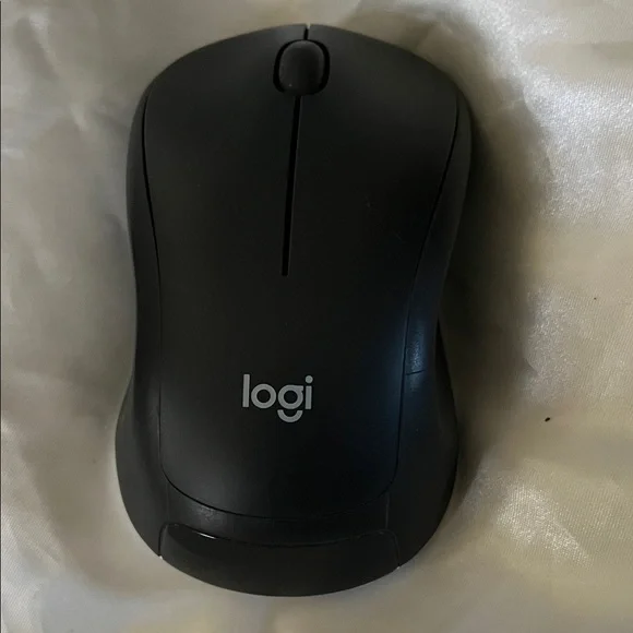 Logitech Dark Gray Wireless Mouse