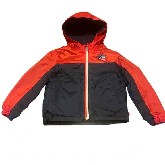 LEVI’S Boys Fleece Lined Windbreaker Jacket