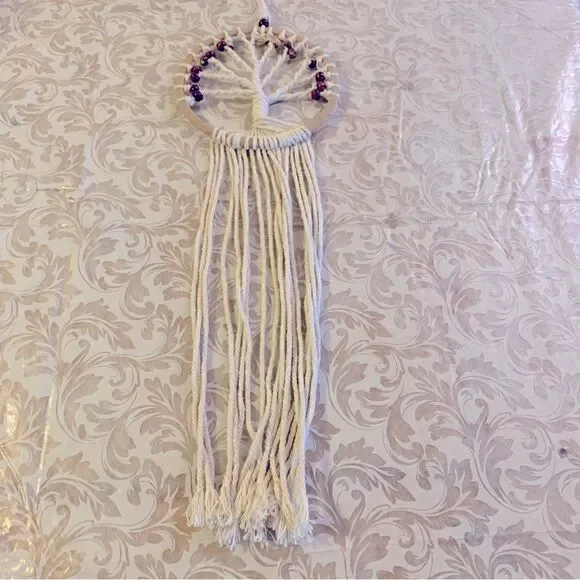 Tree of Life Macrame Wall Hanging 20”