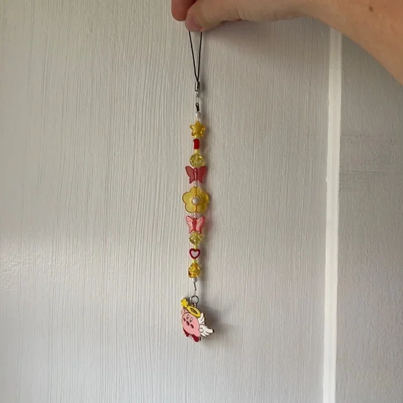 Kirby phone charm
