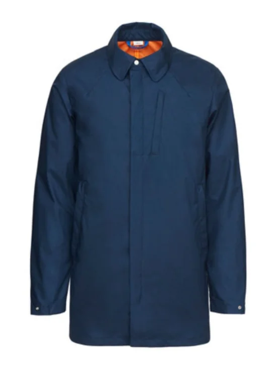 Swims Classic Waterproof Car Coat Navy Blue size XL