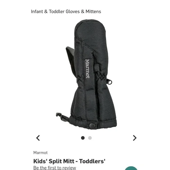 Marmot Marmaloft DriClime Waterproof Kids' Split Mitt - Toddlers Mittens