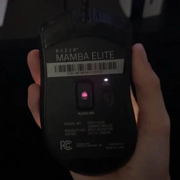 Razer Mamba Elite with Black Finish