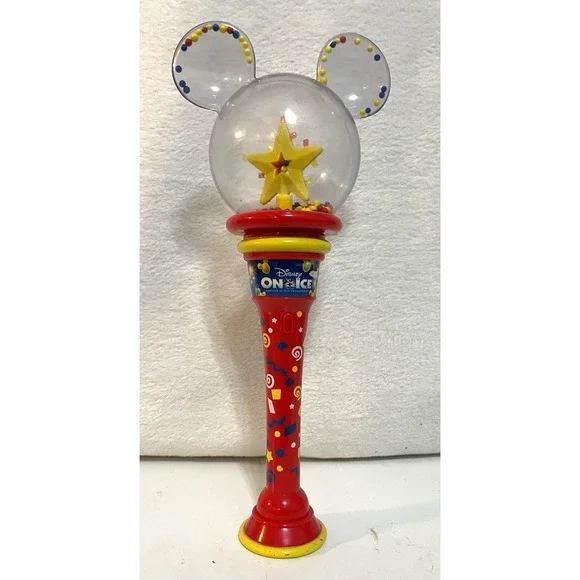 RARE Disney On Ice Mickey Mouse Souvenir Wand 2001- Works Perfectly