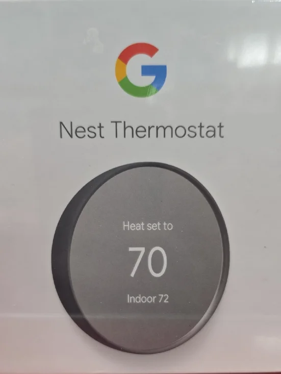 Google Nest Thermostat - Charcoal
