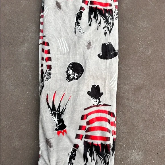 Freddy Krueger blanket for Halloween hard to find new clothes