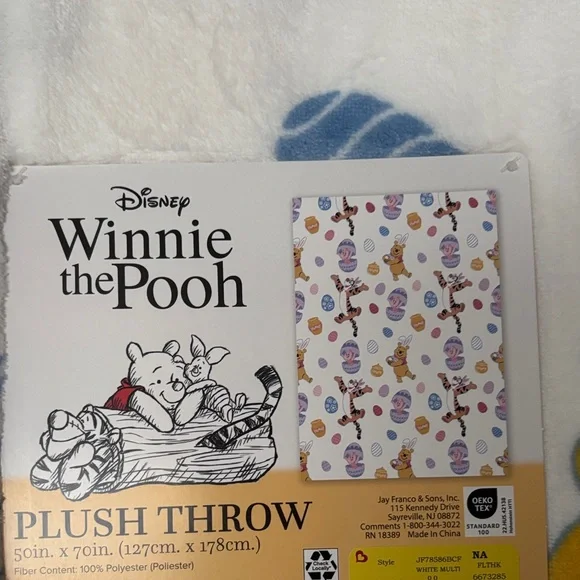 Disney Winnie the Pooh Easter blanket so cute and soft