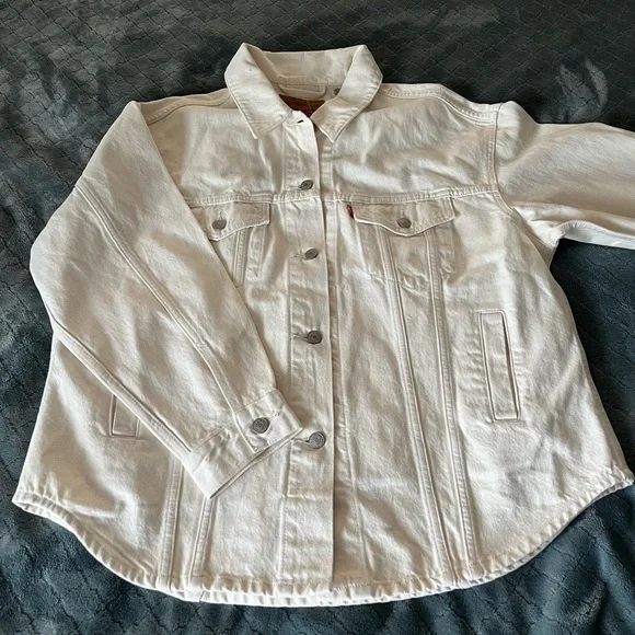 Levi's‎ Men's White Jean Jacket