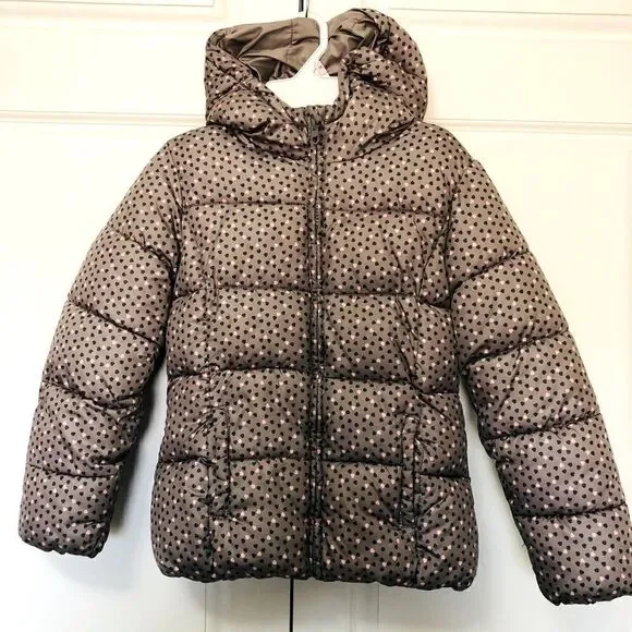Sfera Girls’ Mini-hearts Puffer Jacket‎