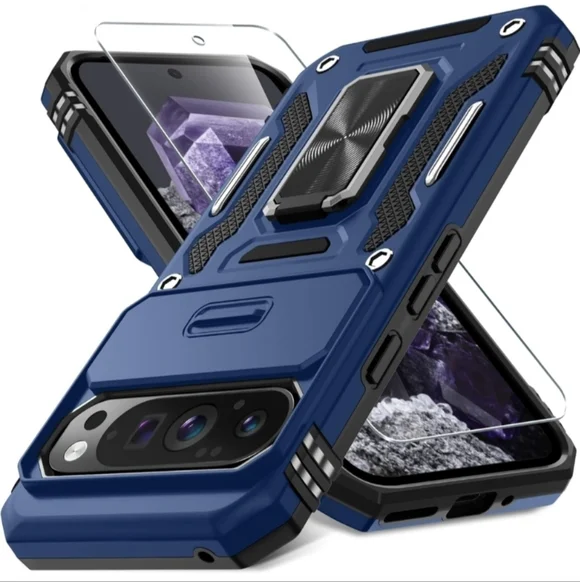 DEERLAMN Protective Cover Case for Google Pixel 9 Pro XL Navy Blue (New)