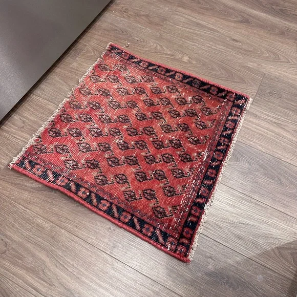 Vintage hand woven Turkish Rug