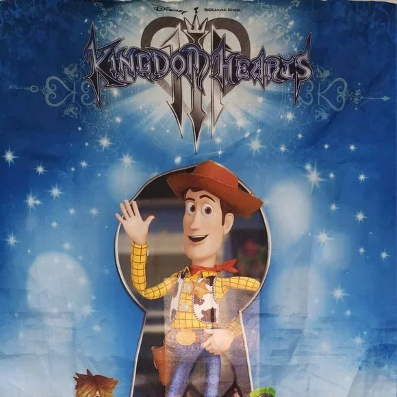 Kingdom Hearts 3 GameStop Exclusive Promotional Flag