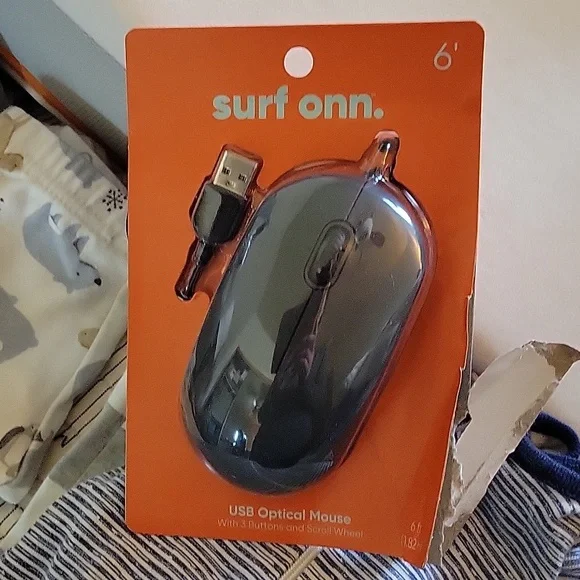 USB optical Mouse 6ft