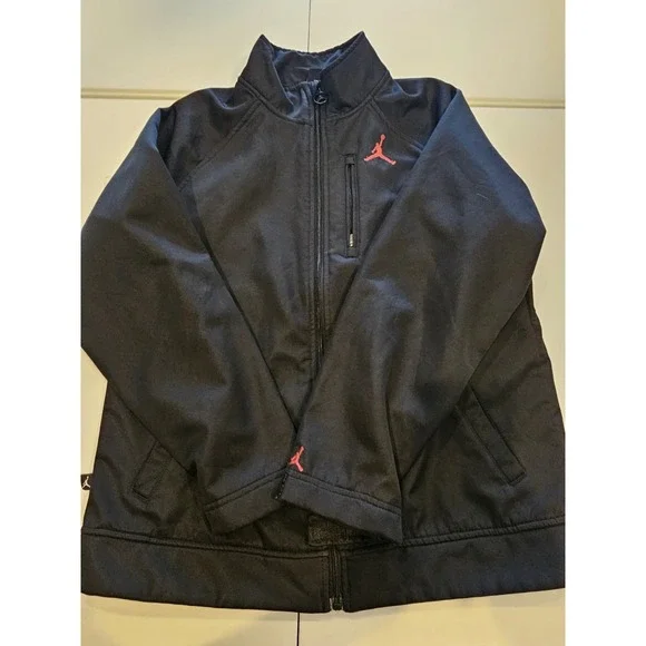 Jordan Youth Black Full Zip‎ Jacket Boys Large 12–13 Yrs Athletic