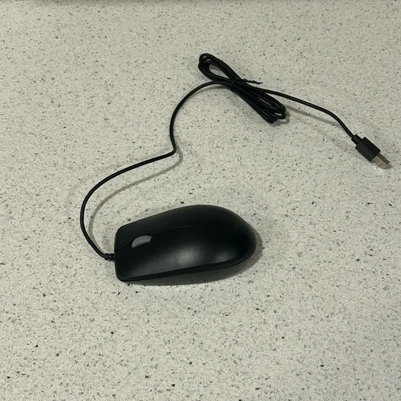 Black USB Computer Mouse