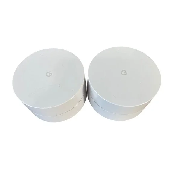 Google Wifi Mesh Router 2 Pack NLS-1304-25 AC1200 White Tested Dual Band