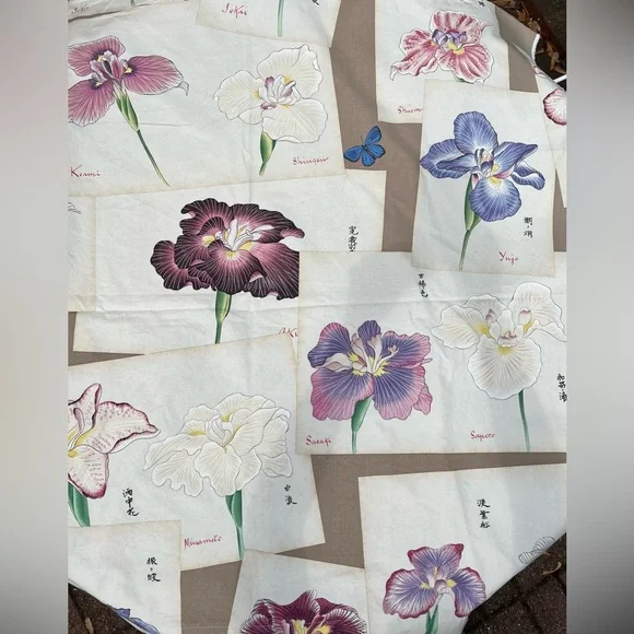Manual Canovas “ Katsura” textile yardage