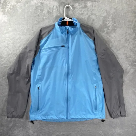 Stitch Golf Jacket men's Large Full Zip SWS Weather System Wind Water Resistant