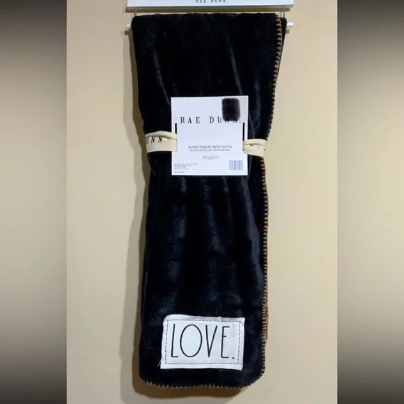 Rae Dunn LOVE Throw