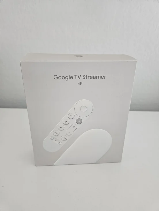 Google | TV Streamer 4K HDR Fast Streaming Device 32 GB Porcelain White Media