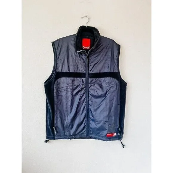 Planet Earth Outerwear Fleece Vest, Size Large