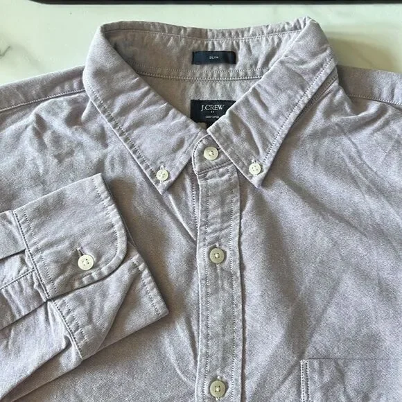 J. Crew Slim Oxford Button Down. Sz. XL