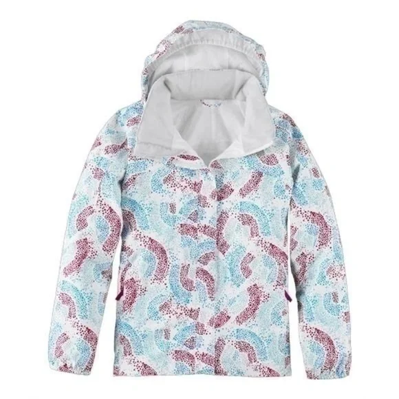 The north face resolve girls print jacket