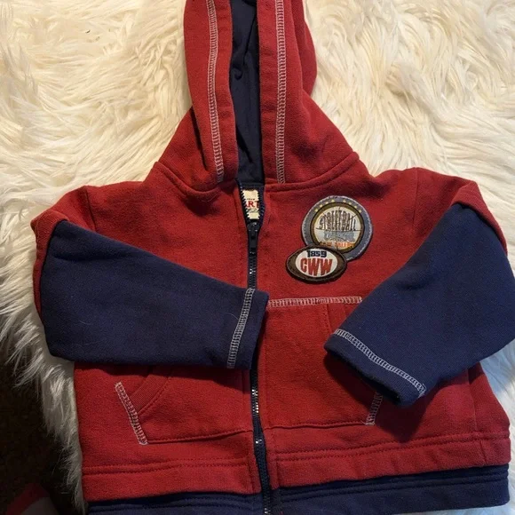 Carter's Red and Navy Kids Jacket
