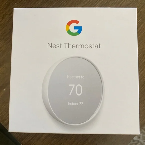 Google Nest Thermostat AND Google Nest Trim Kit (White)