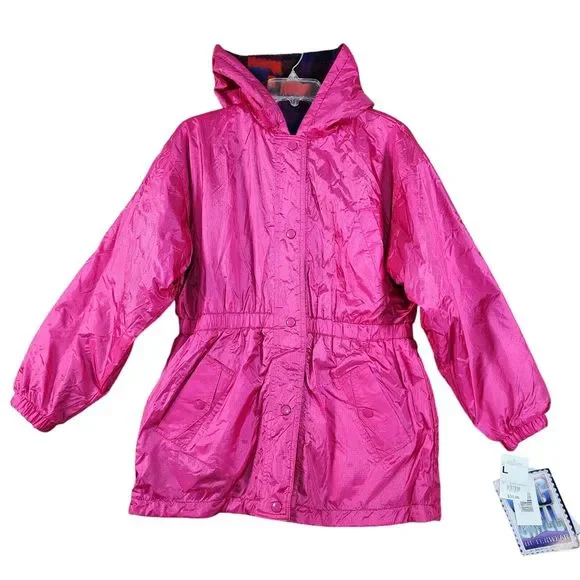Vintage 90s Big Chill Outerwear Girl's Reversable Jacket New with Tags Size L