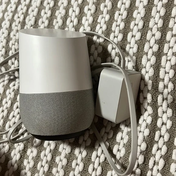 Google Home White Slate One Size Smart Speaker Google Assistant