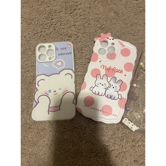 Apple iPhone 13 Pro Max Cute Case Used Pack Of 3